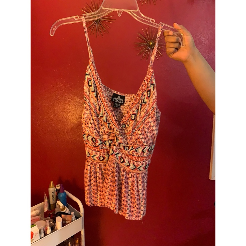 Printed tank top